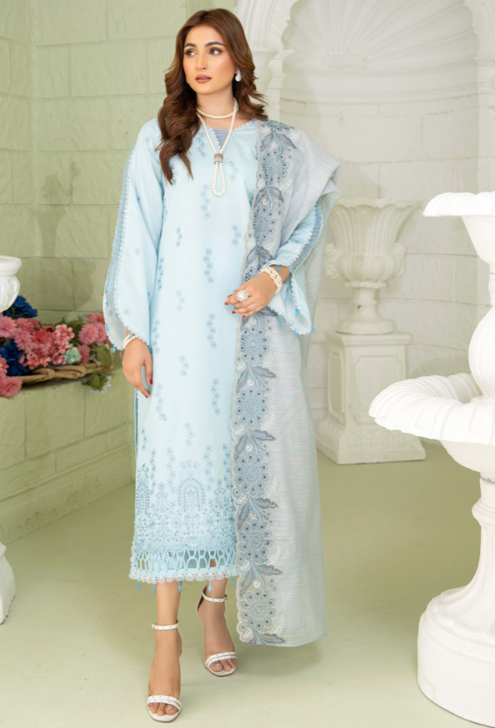 Humdum | Baad e Baharan Lawn | Baad e Baharan - D02 - Pakistani Clothes for women, in United Kingdom and United States