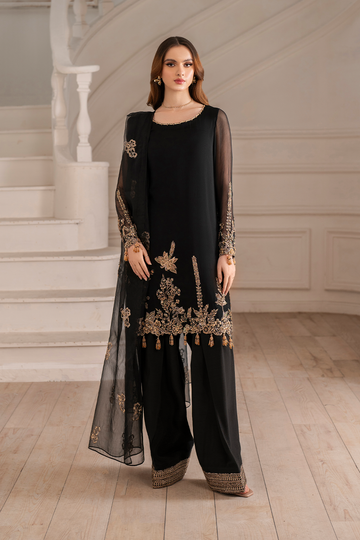 Iznik I Festive Formal I UE-417 Embroidered Chiffon