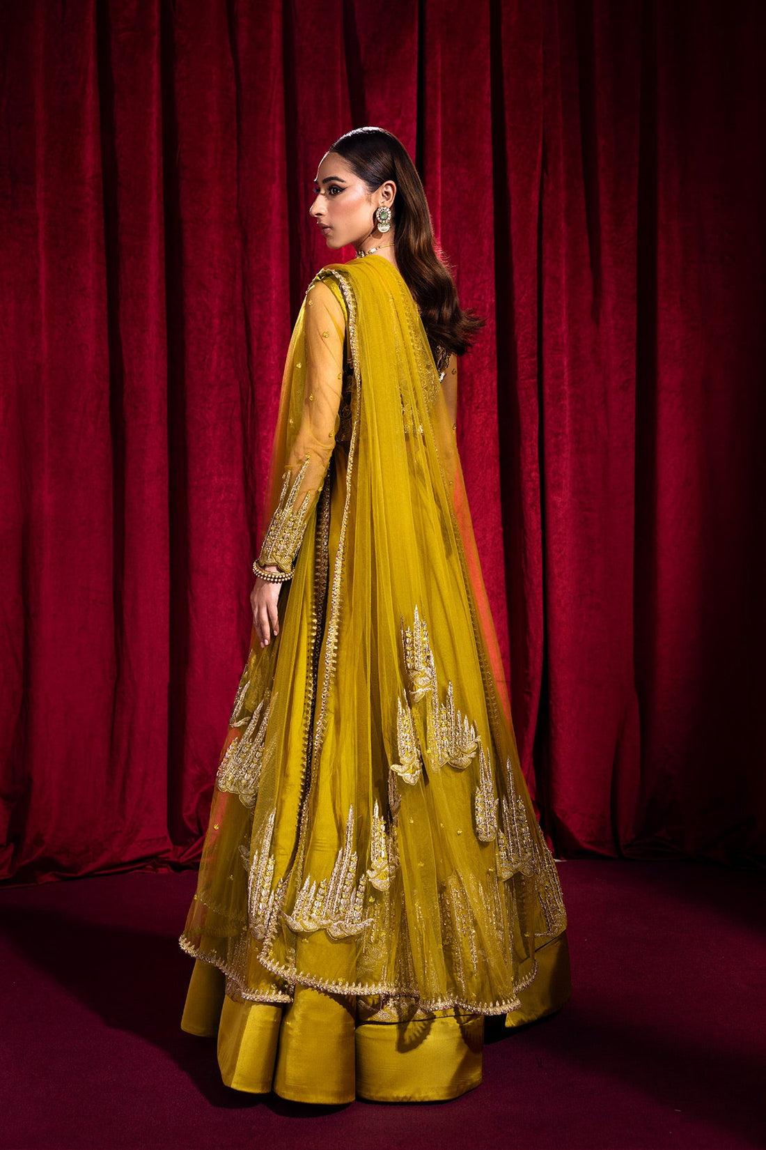 Mina Kashif | Luxury Pret | Saffron