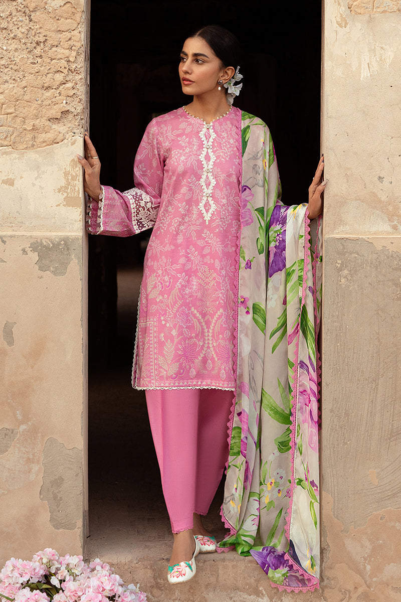 Cross Stitch | Premium Lawn 24 | CORAL FLORET - Pakistani Clothes for women, in United Kingdom and United States