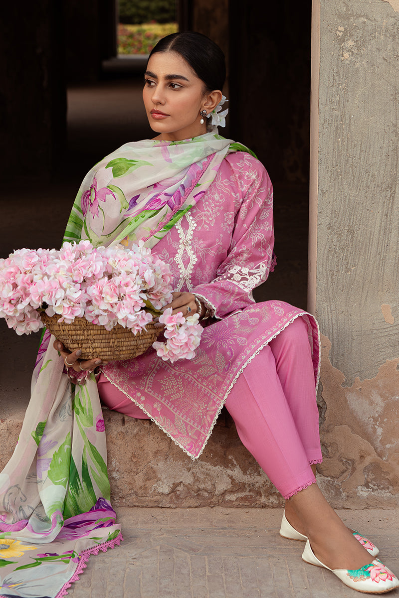 Cross Stitch | Premium Lawn 24 | CORAL FLORET - Pakistani Clothes for women, in United Kingdom and United States