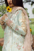 Qalamkar | Festive Lawn 2024 | PS-01 ALIZAY - Pakistani Clothes for women, in United Kingdom and United States