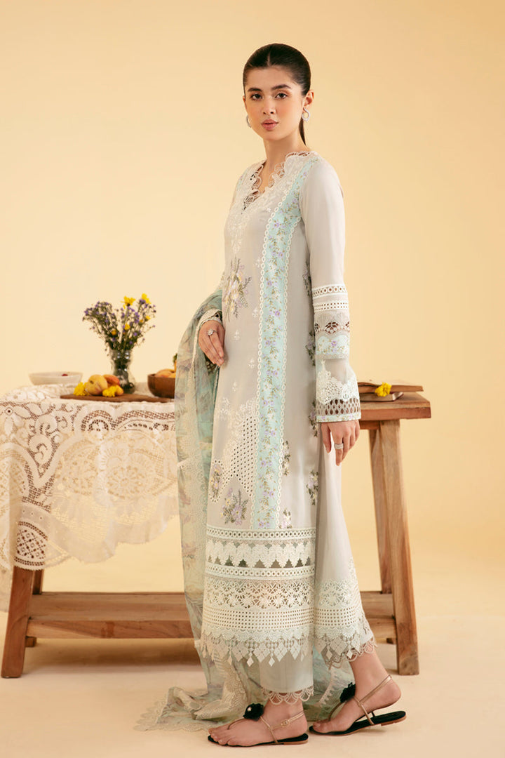 Qalamkar | Qlinekari Luxury Lawn | SQ-13 AYSEL - Pakistani Clothes for women, in United Kingdom and United States