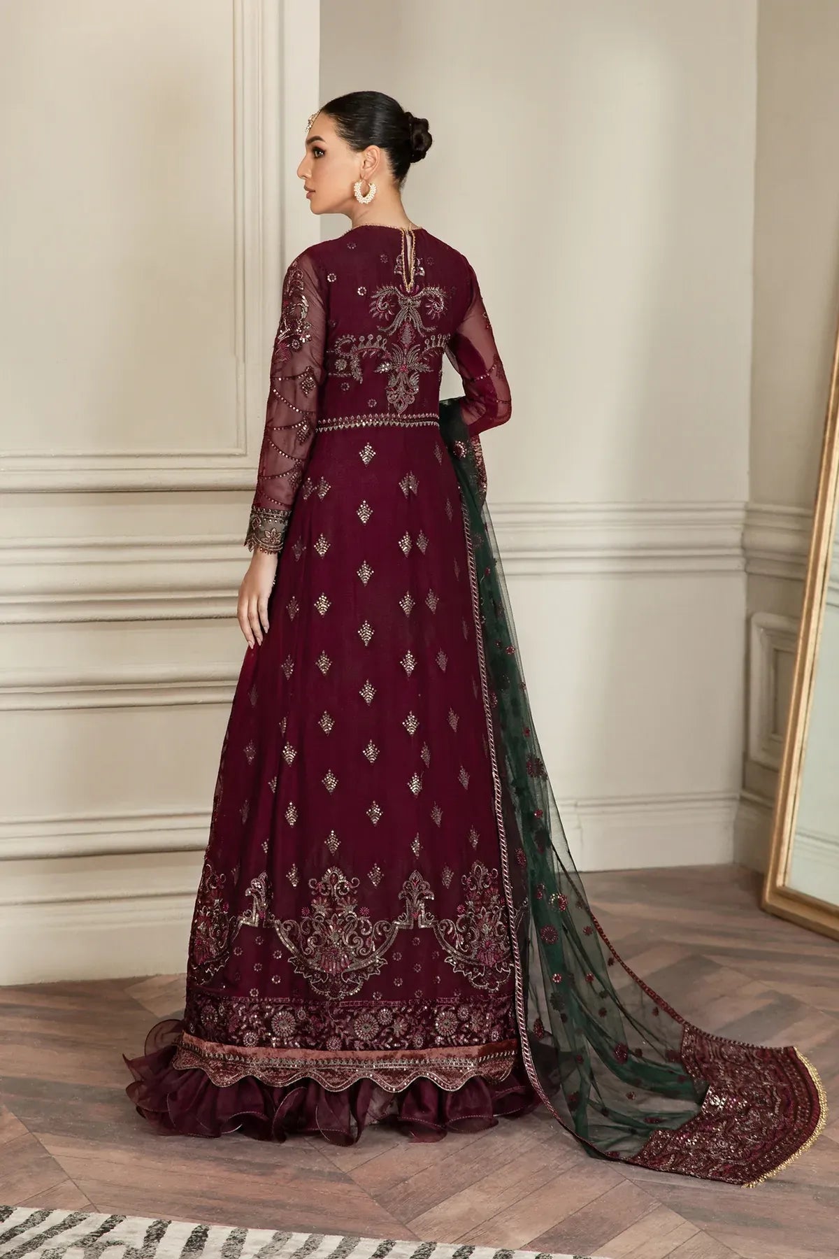 Zarif | Mehroz Formals  | Berry Wood - Pakistani Clothes for women, in United Kingdom and United States