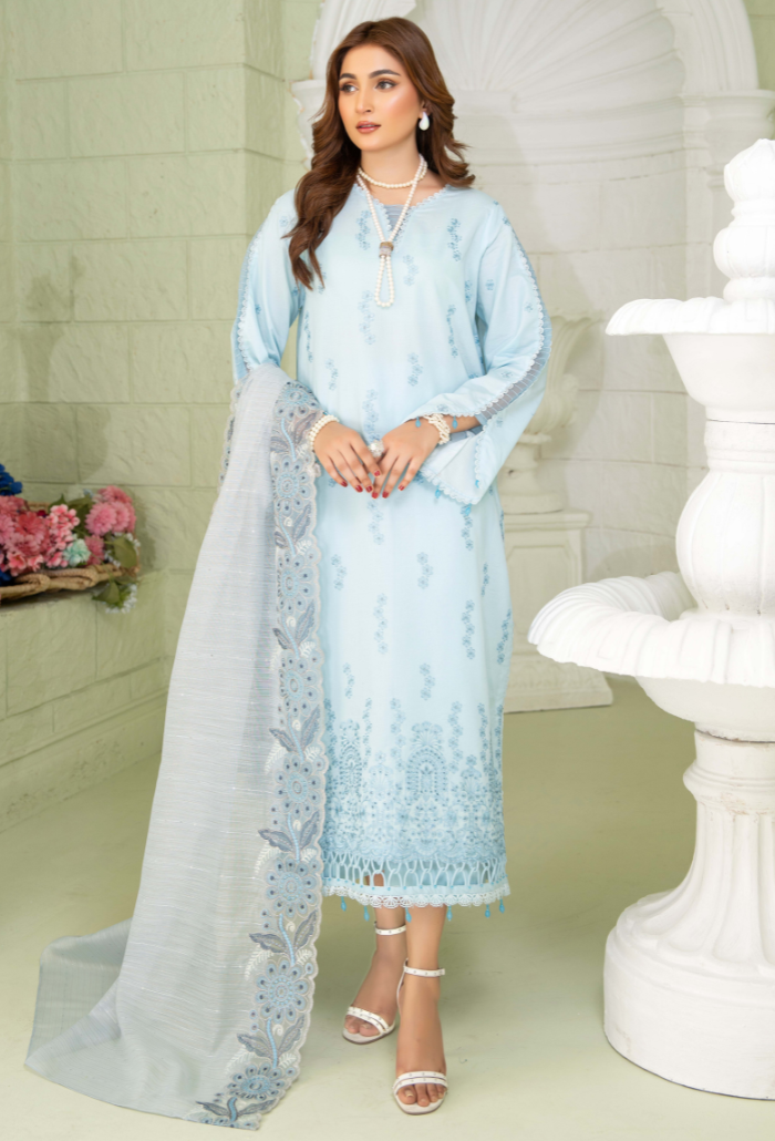 Humdum | Baad e Baharan Lawn | Baad e Baharan - D02 - Pakistani Clothes for women, in United Kingdom and United States