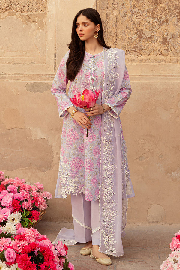 Cross Stitch | Premium Lawn 24 | LILAC DREAM - Hoorain Designer Wear - Pakistani Ladies Branded Stitched Clothes in United Kingdom, United states, CA and Australia