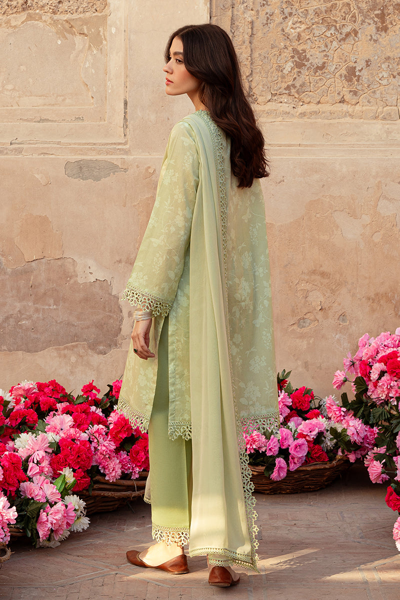 Cross Stitch | Premium Lawn 24 | MISTED GREEN - Pakistani Clothes for women, in United Kingdom and United States