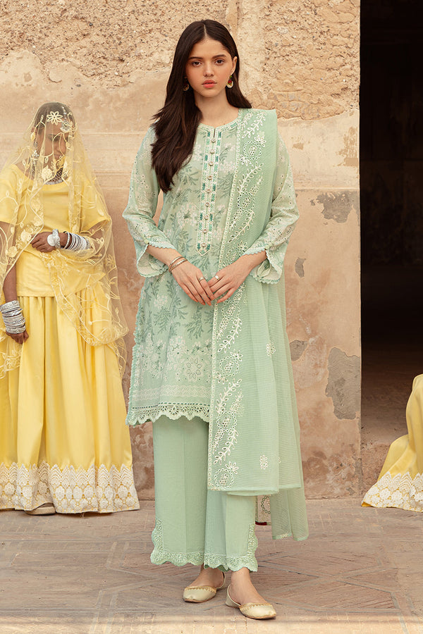 Cross Stitch | Premium Lawn 24 | ICE LILY - Hoorain Designer Wear - Pakistani Designer Clothes for women, in United Kingdom, United states, CA and Australia