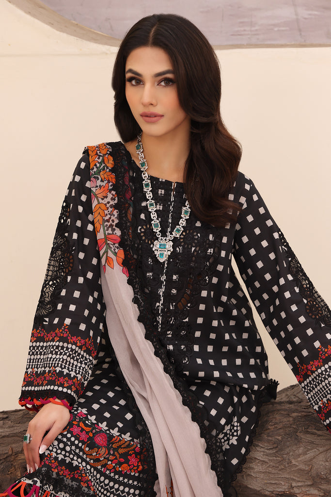 Charizma | Naranji Embroidered Lawn 24 | CN4-009 - Hoorain Designer Wear - Pakistani Designer Clothes for women, in United Kingdom, United states, CA and Australia