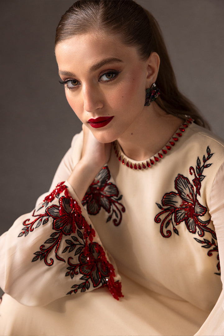 Caia | Pret Collection | SCARLETT - Hoorain Designer Wear - Pakistani Ladies Branded Stitched Clothes in United Kingdom, United states, CA and Australia