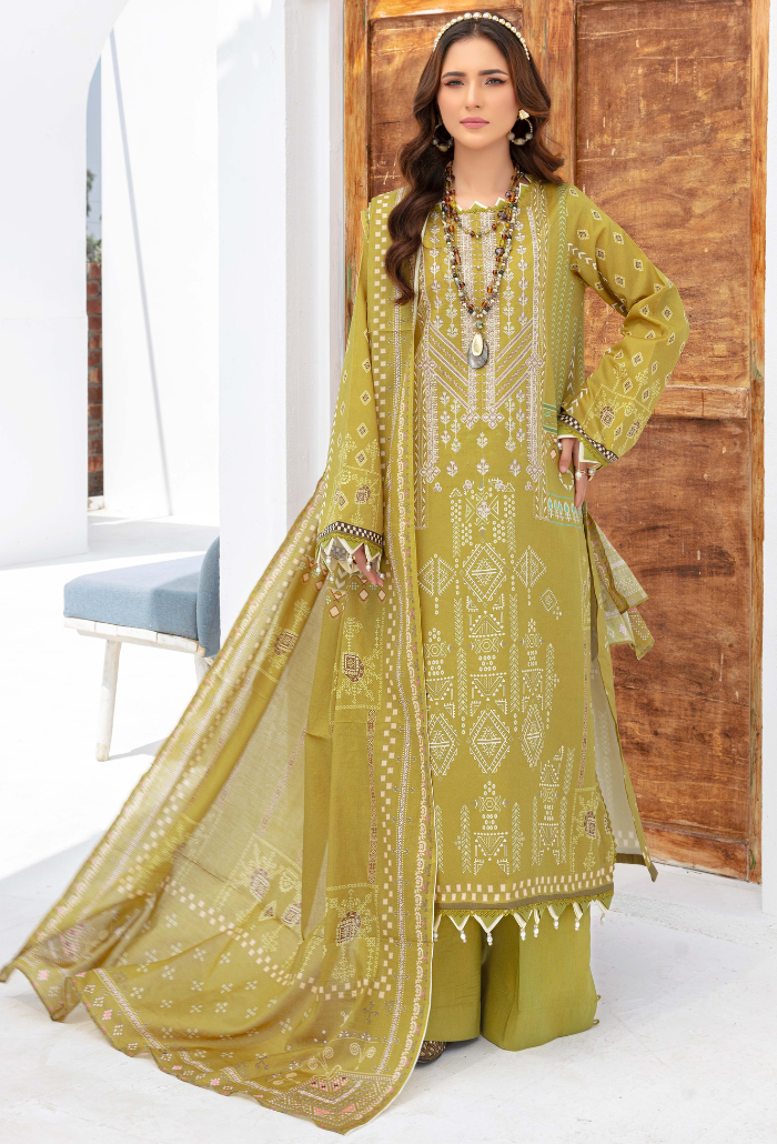 Humdum | Saira Bano Lawn 24 | D04 - Pakistani Clothes for women, in United Kingdom and United States