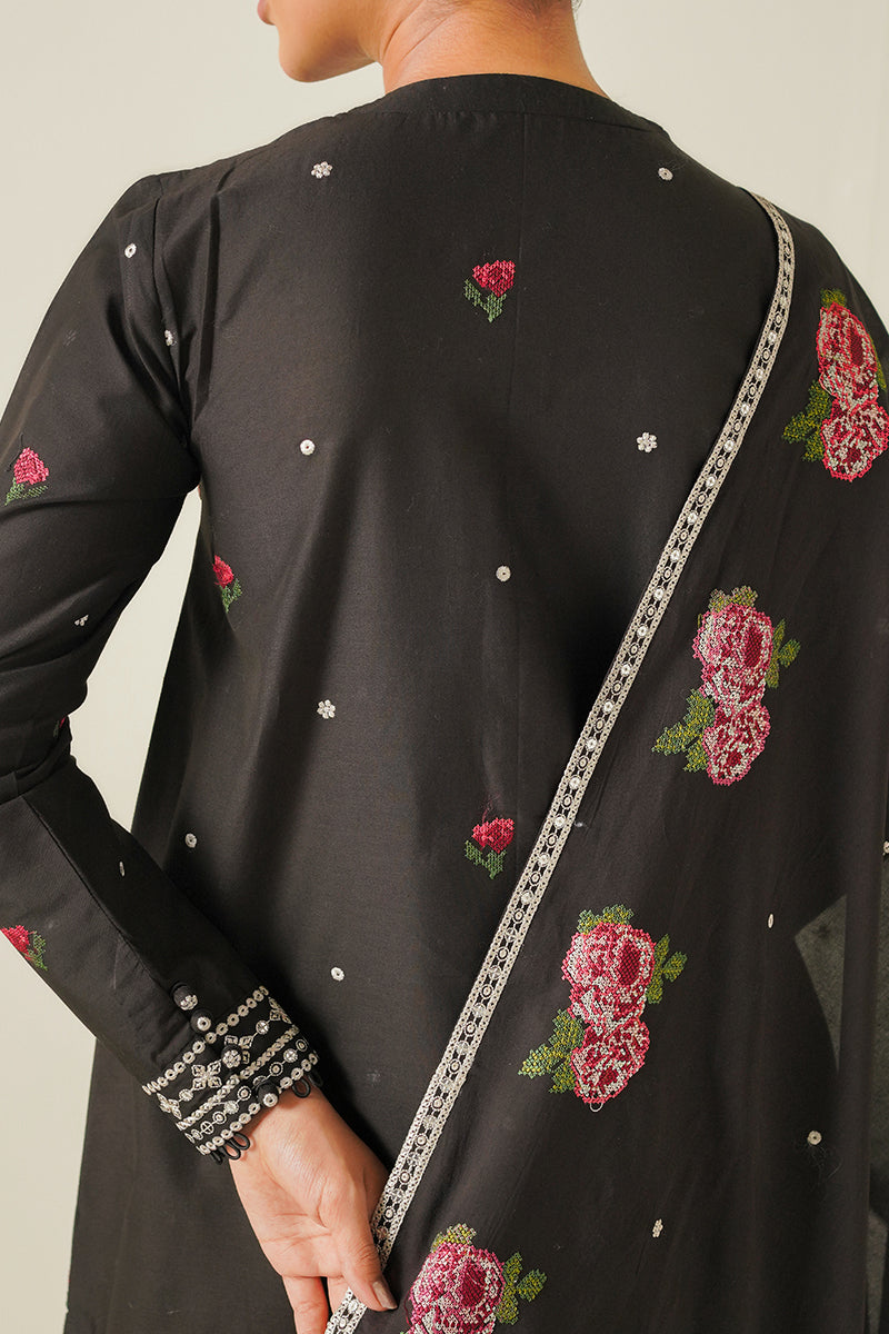 Cross Stitch | Mahiri Embroidered Lawn 24 | MIDNIGHT MELODY - Pakistani Clothes for women, in United Kingdom and United States