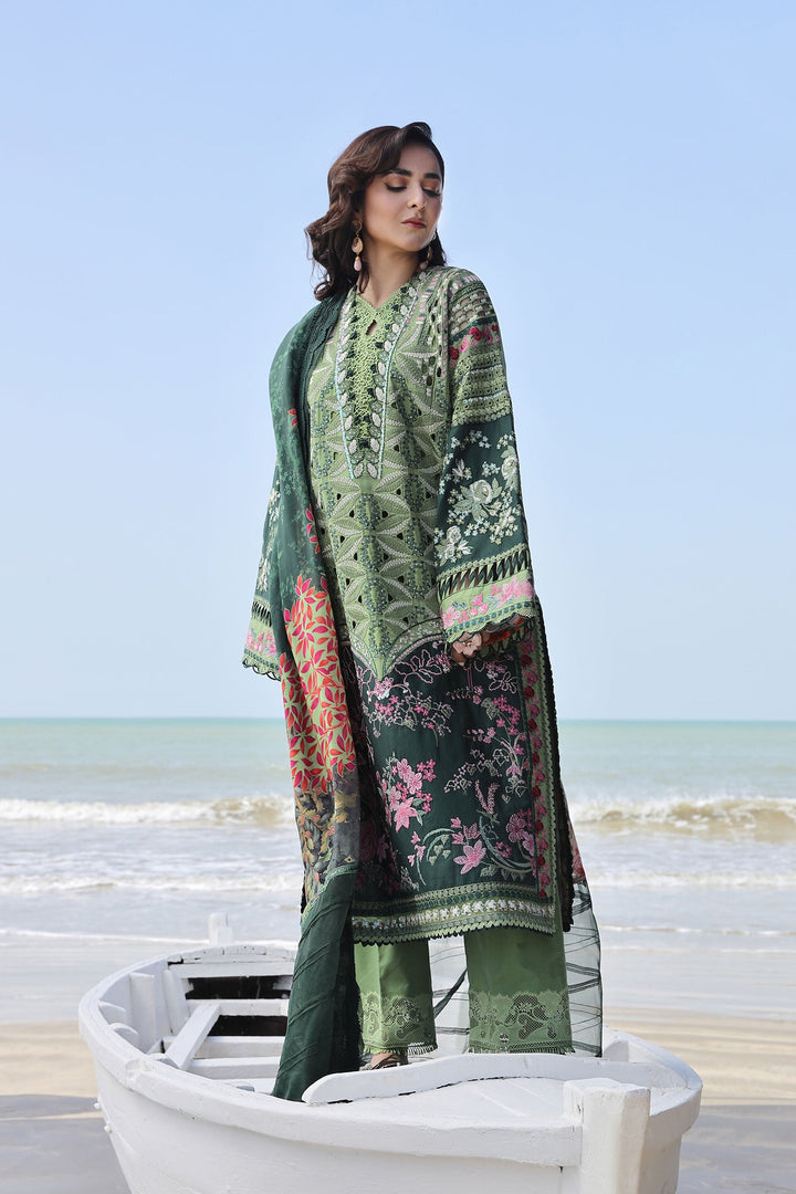 Maryam Hussain | Luxury Lawn 24 | GARDENIA - Hoorain Designer Wear - Pakistani Designer Clothes for women, in United Kingdom, United states, CA and Australia