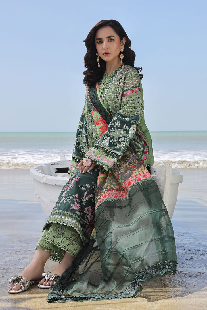 Maryam Hussain | Luxury Lawn 24 | GARDENIA - Hoorain Designer Wear - Pakistani Designer Clothes for women, in United Kingdom, United states, CA and Australia
