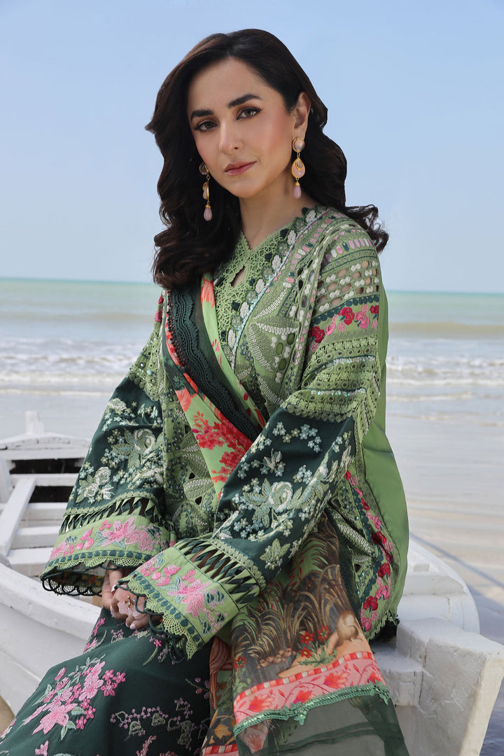 Maryam Hussain | Luxury Lawn 24 | GARDENIA - Hoorain Designer Wear - Pakistani Designer Clothes for women, in United Kingdom, United states, CA and Australia