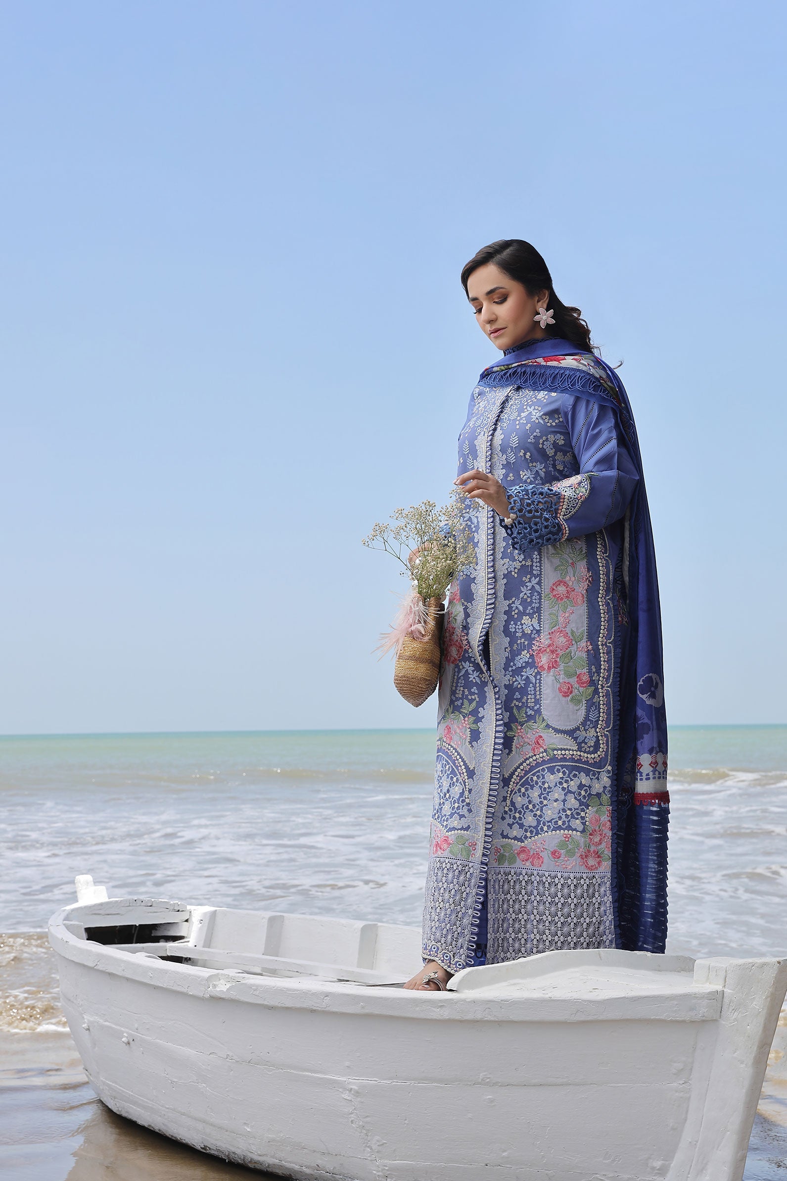 Maryam Hussain | Luxury Lawn 24 | AYRA - Pakistani Clothes for women, in United Kingdom and United States