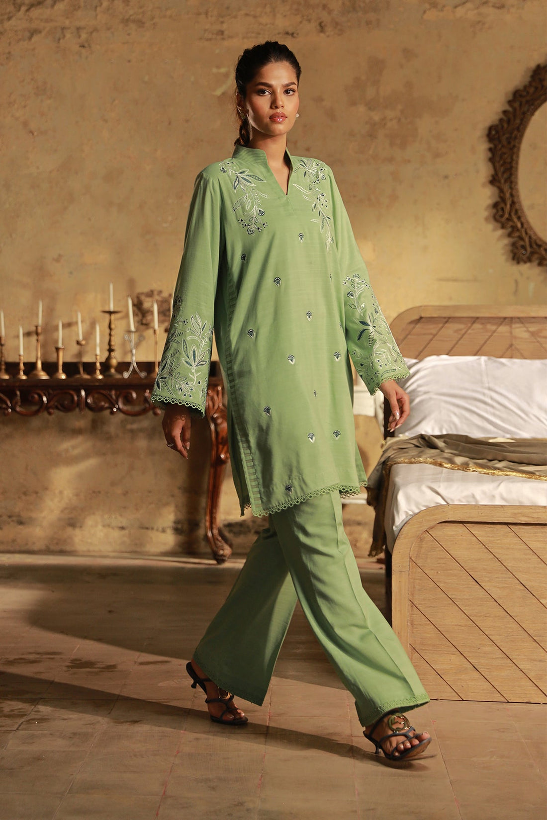 Sahar | Winter Collection | Mint Serenity