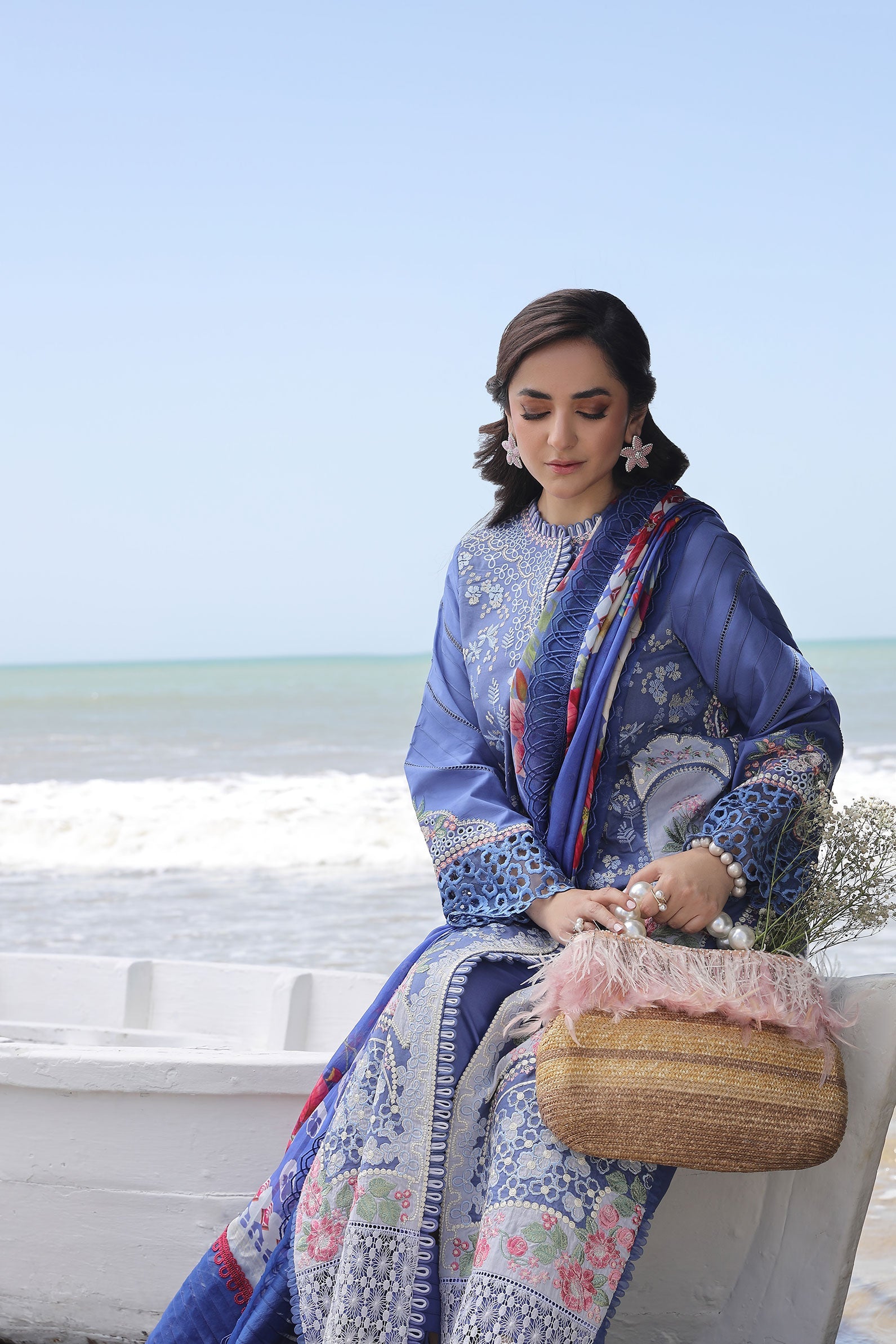 Maryam Hussain | Luxury Lawn 24 | AYRA - Pakistani Clothes for women, in United Kingdom and United States