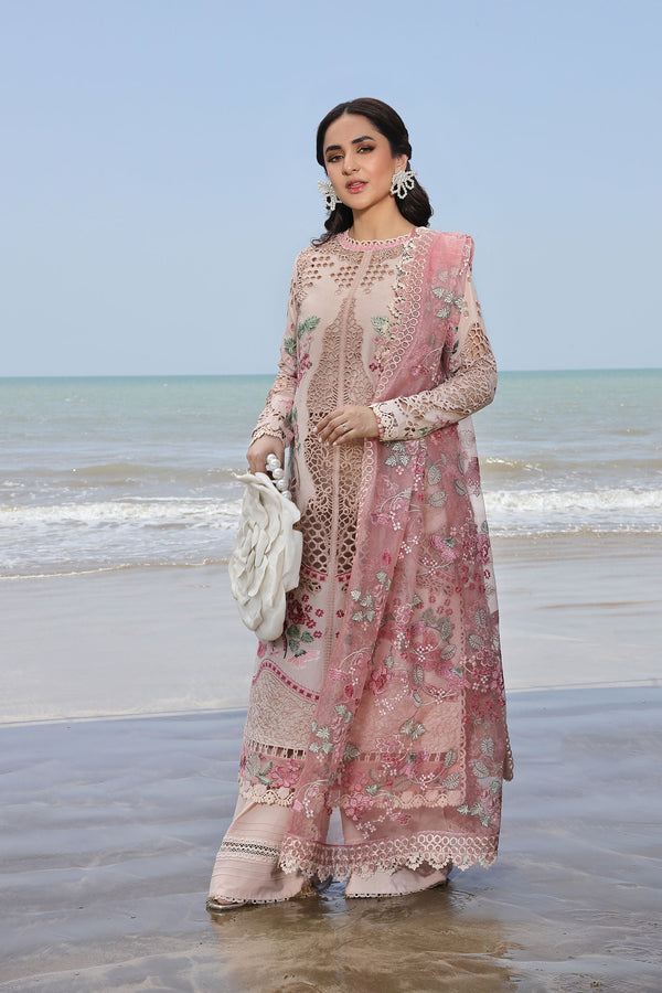 Maryam Hussain | Luxury Lawn 24 | MAYA - Hoorain Designer Wear - Pakistani Ladies Branded Stitched Clothes in United Kingdom, United states, CA and Australia