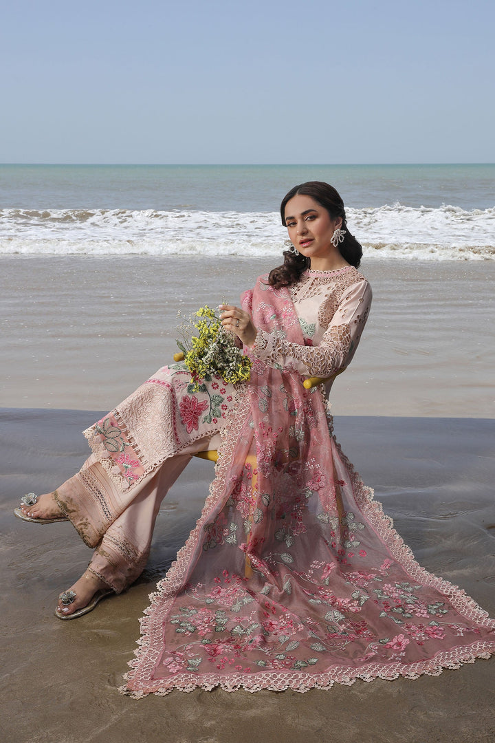 Maryam Hussain | Luxury Lawn 24 | MAYA - Hoorain Designer Wear - Pakistani Designer Clothes for women, in United Kingdom, United states, CA and Australia