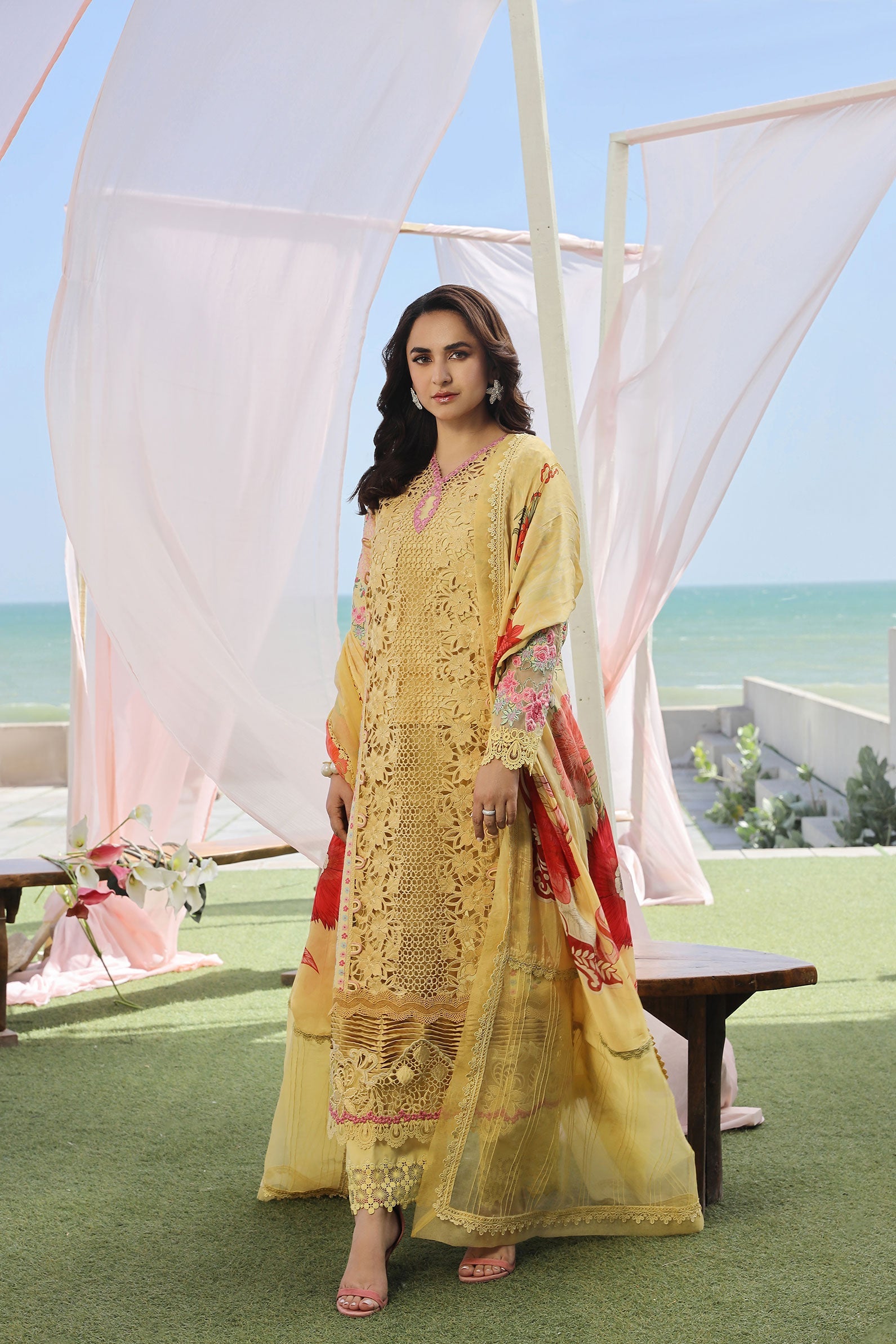 Maryam Hussain | Luxury Lawn 24 | TROPICA - Pakistani Clothes for women, in United Kingdom and United States