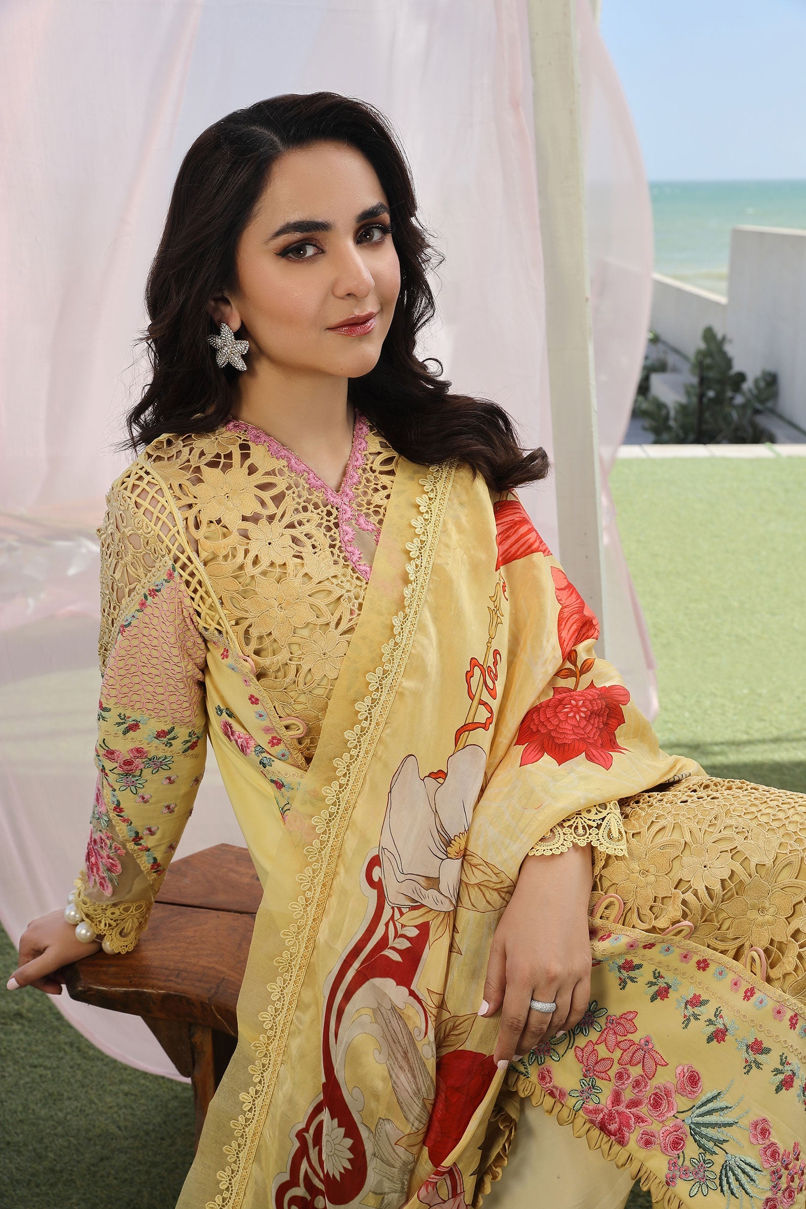 Maryam Hussain | Luxury Lawn 24 | TROPICA - Pakistani Clothes for women, in United Kingdom and United States