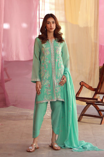 Sahar | Luxe Pret 25 | Mint Petal