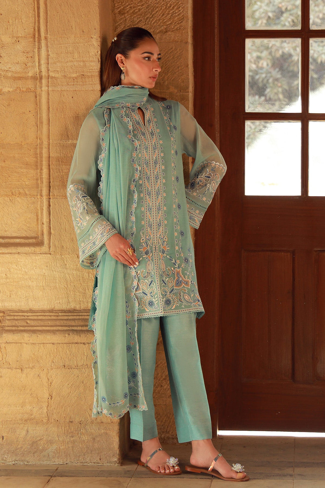 Sahar | Luxe Pret 25 | Persian Turquoise