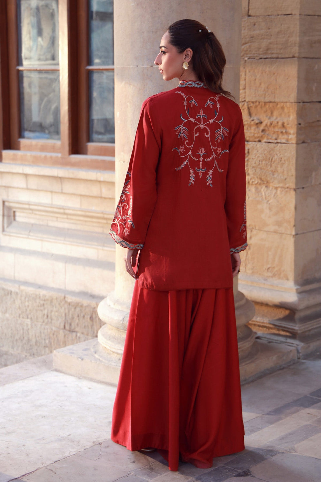 Sahar | Luxe Pret 25 | Crimson Garden