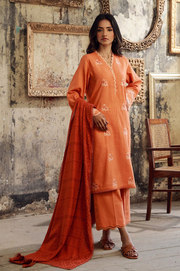 Sahar | Winter Collection | Apricot Ember