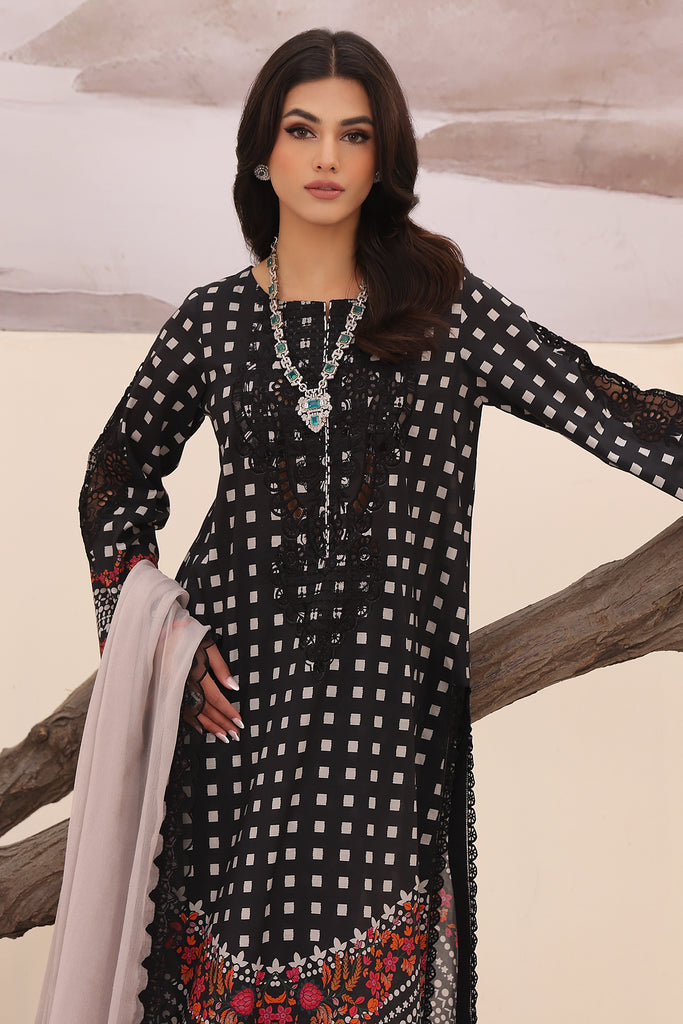 Charizma | Naranji Embroidered Lawn 24 | CN4-009 - Hoorain Designer Wear - Pakistani Designer Clothes for women, in United Kingdom, United states, CA and Australia