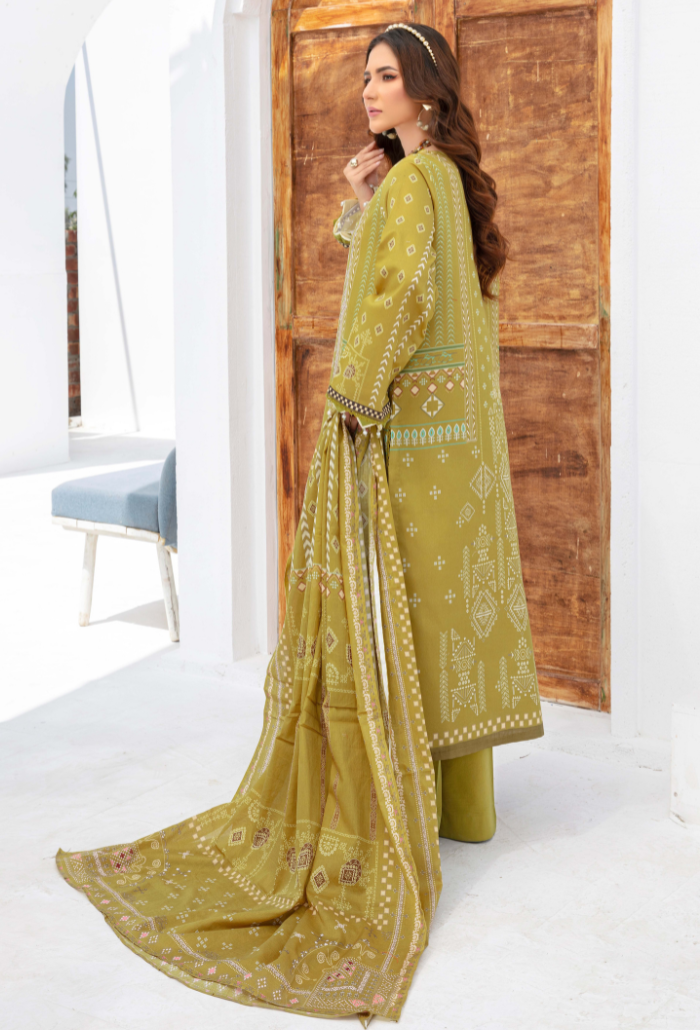 Humdum | Saira Bano Lawn 24 | D04 - Hoorain Designer Wear - Pakistani Designer Clothes for women, in United Kingdom, United states, CA and Australia