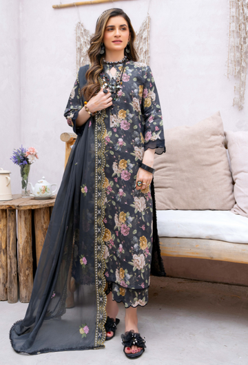 Humdum | Gardenia Lawn 24 | PLG 3 - D03 - Pakistani Clothes for women, in United Kingdom and United States