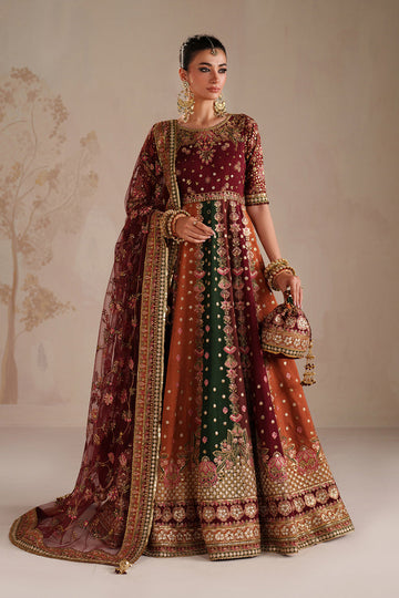 Baroque | Formals Collection | EMBROIDERED RAW SILK UF-4366