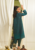 Zarqash | Tresor Luxury Lawn 24 | ZQT 0011 DINA - Pakistani Clothes for women, in United Kingdom and United States