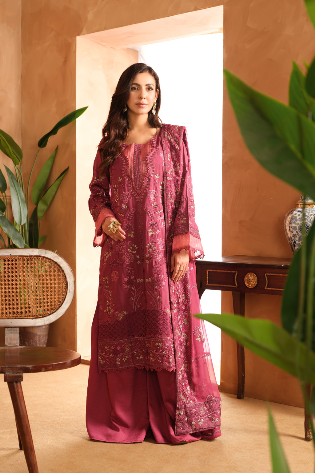 Johra | Shah Jahan Embroidered Viscose | JH-267-SJ