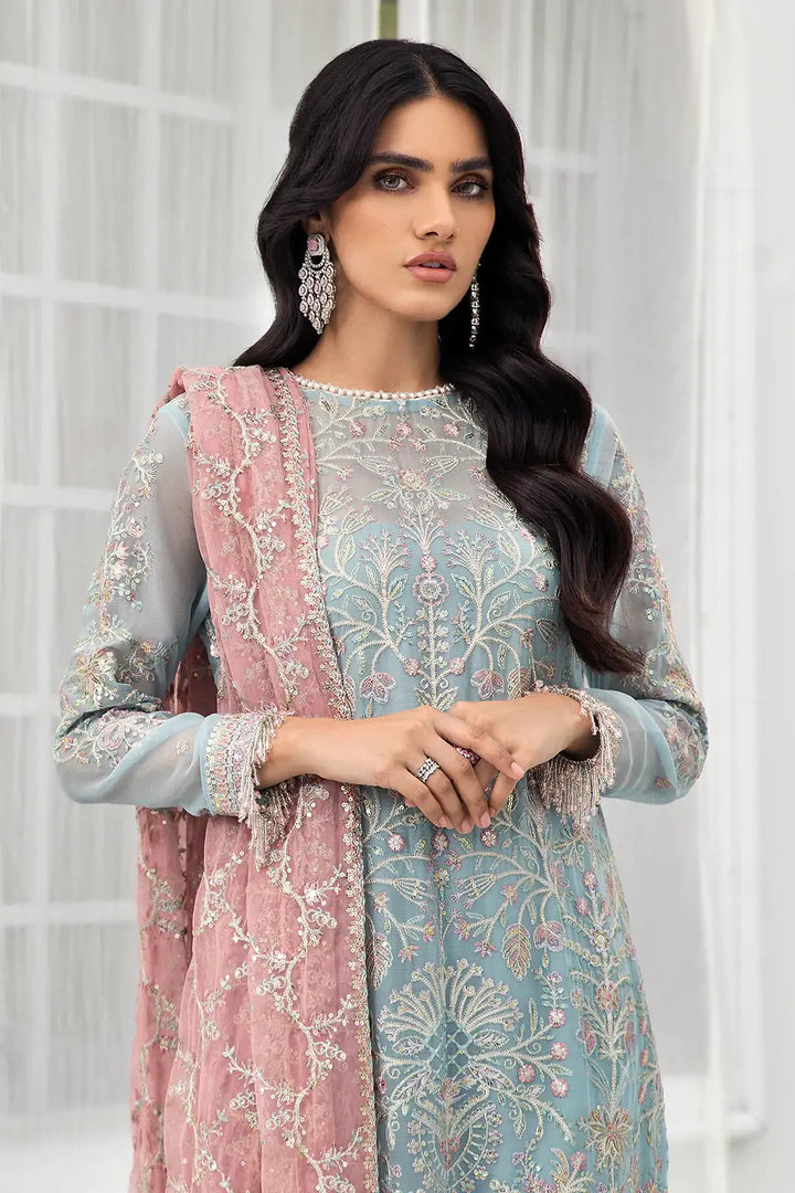 Zarif | DE LUXURY Formals | BLUE MIST - Pakistani Clothes for women, in United Kingdom and United States