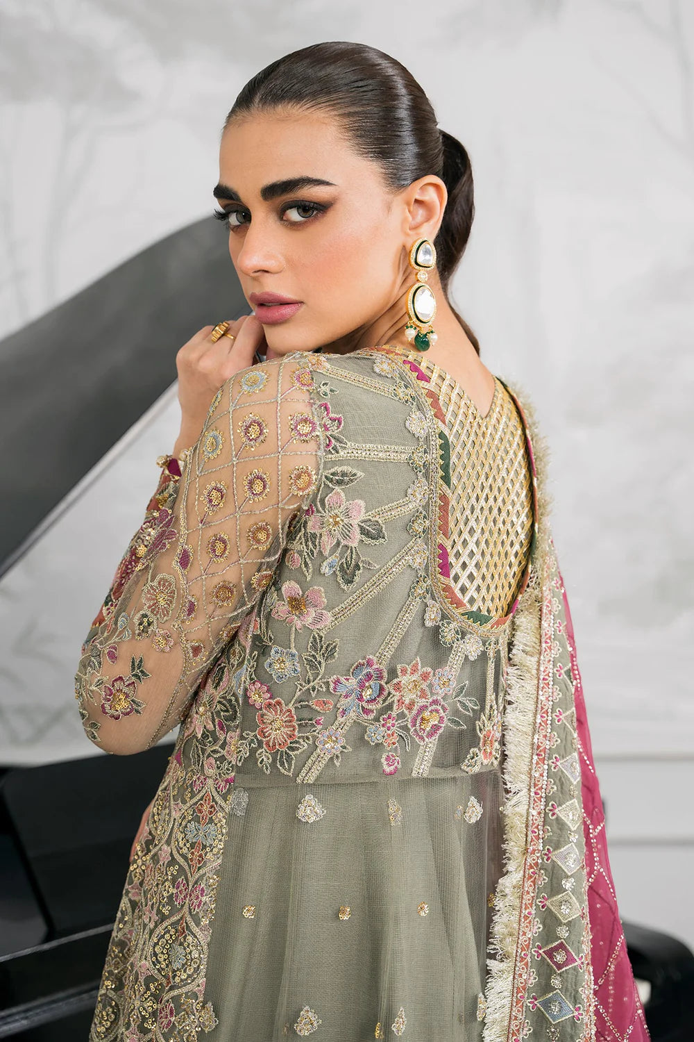 Baroque | Chantelle Embroidered Collection | CH12-02 - Pakistani Clothes for women, in United Kingdom and United States