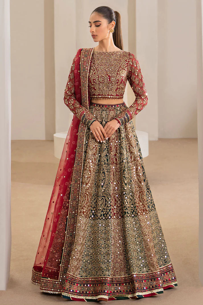 Jazmin | Wedding Formals | UC-3025 - Hoorain Designer Wear - Pakistani Designer Clothes for women, in United Kingdom, United states, CA and Australia