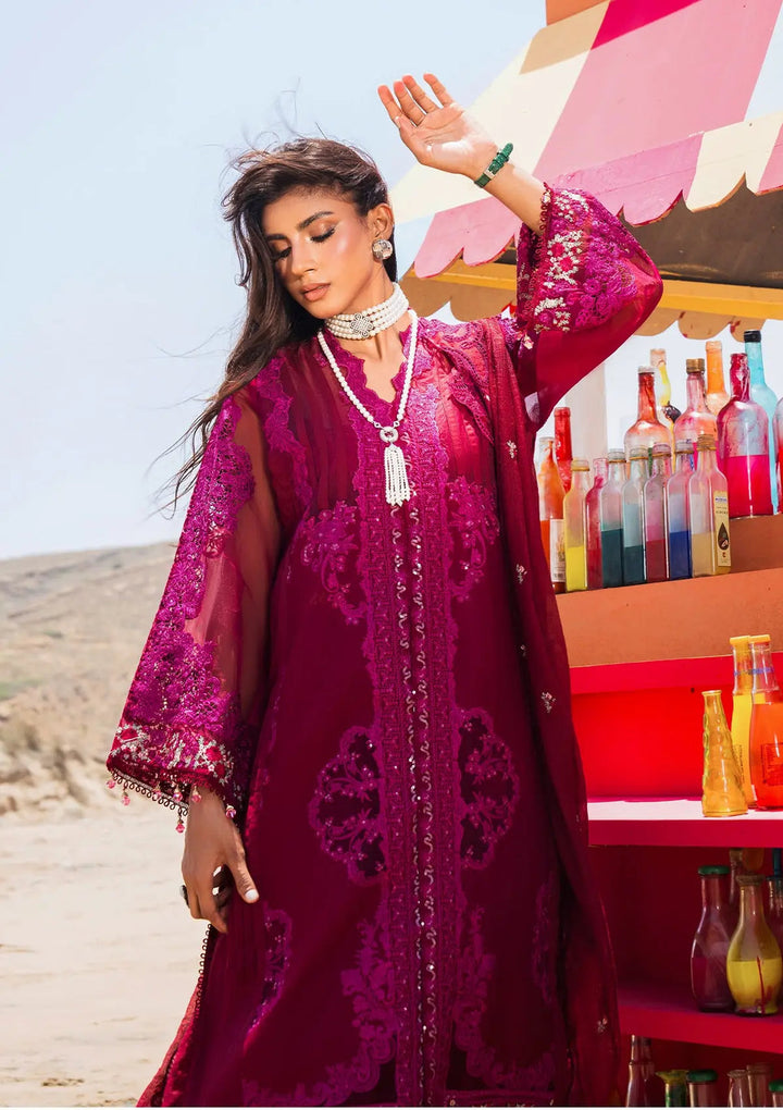 Elaf Premium | Hai Kuch Festive Lawn 24 | EHK-01B Gulzar - Hoorain Designer Wear - Pakistani Designer Clothes for women, in United Kingdom, United states, CA and Australia