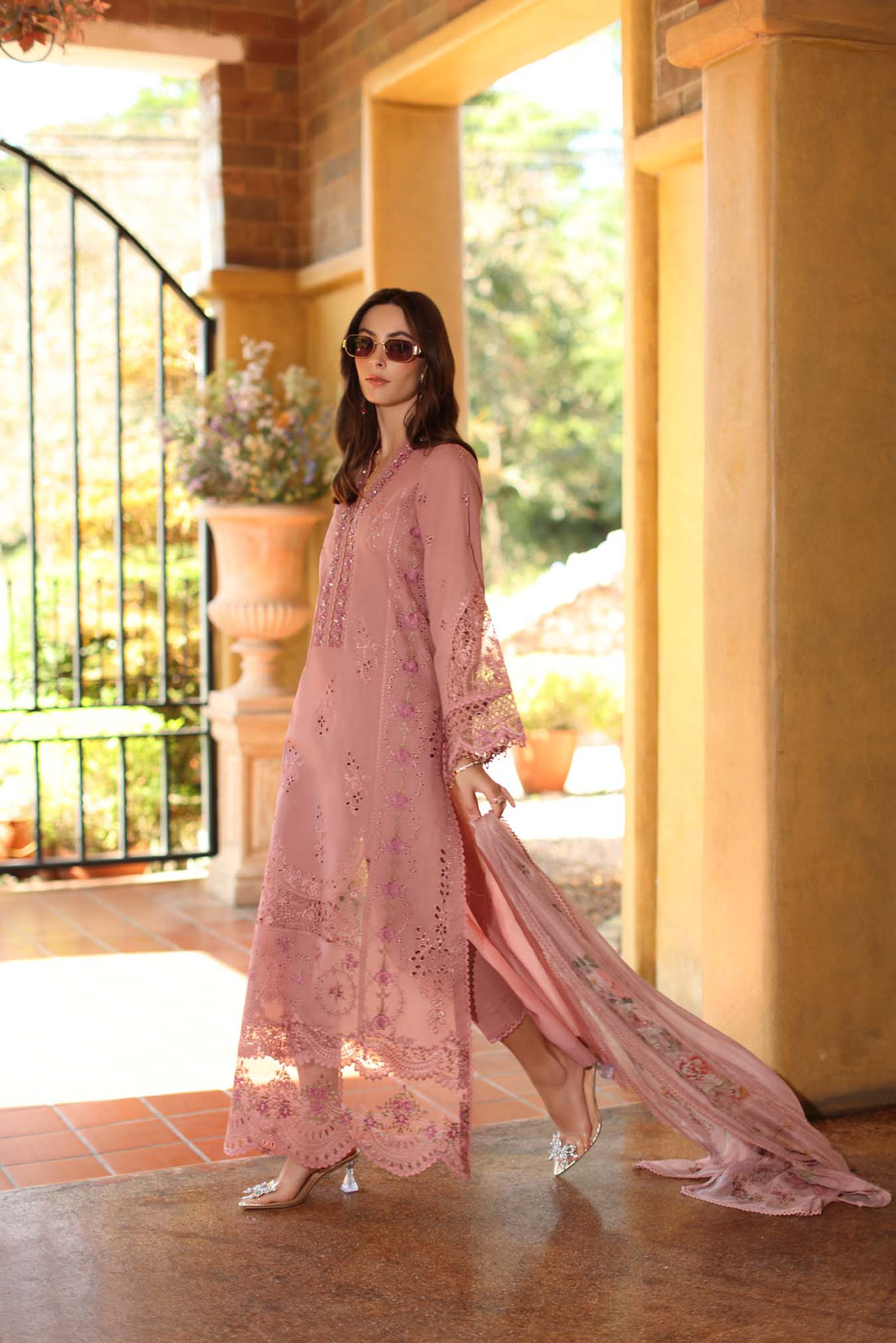 Saadia Asad | Luxury Eid Schiffli Laserkari 26 |D3 - B - Mirelle