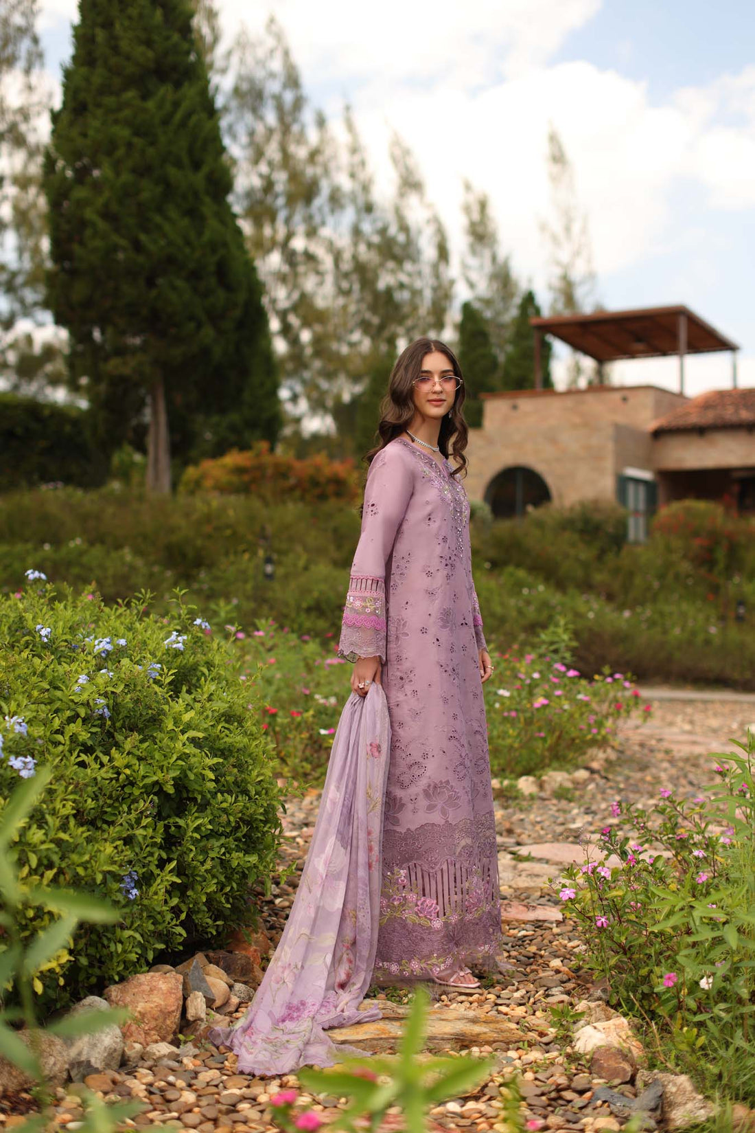Saadia Asad | Luxury Eid Schiffli Laserkari 26 |D9 - A - Velisse