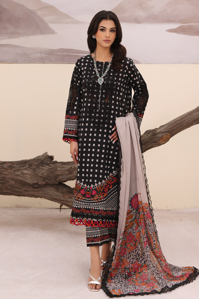 Charizma | Naranji Embroidered Lawn 24 | CN4-009 - Pakistani Clothes for women, in United Kingdom and United States