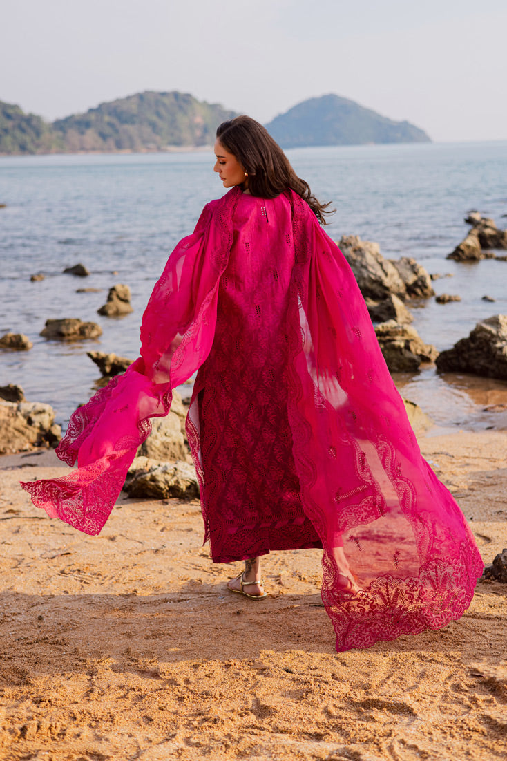 Marjjan | Sahil Lawn | MPL-89 A (Hot Pink)