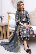 Humdum | Gardenia Lawn 24 | PLG 3 - D03 - Pakistani Clothes for women, in United Kingdom and United States