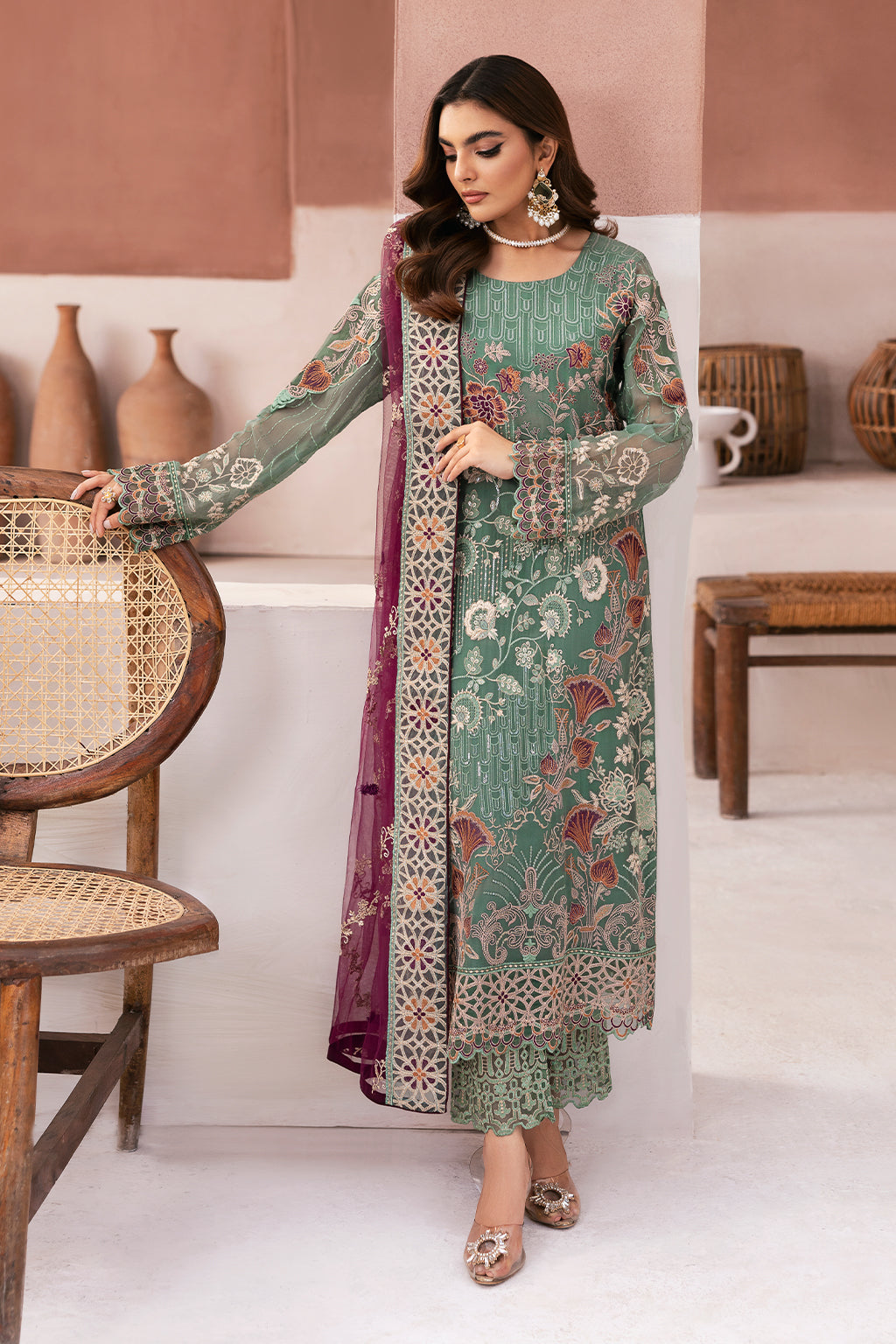 Ramsha | Arzoo Chiffon | U-103