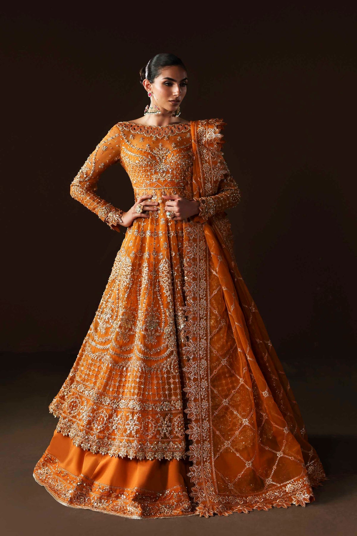 open lace back dress Jahaan Anarkali Set