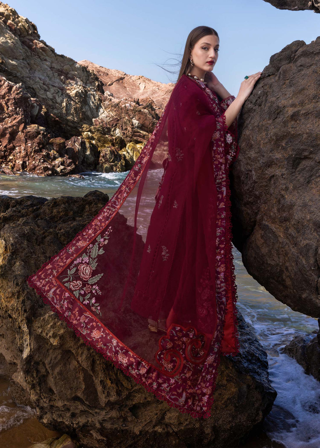 Crimson | Floe by Crimson | Parsi Threads - D5 B