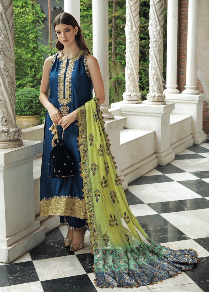 Purple Haze Pret Studio | Apsara Formals | Midnight blue outfit - Pakistani Clothes for women, in United Kingdom and United States