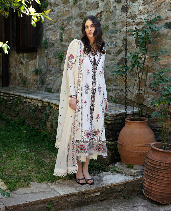 Republic Womenswear | Aylin Summer Lawn 24 | Muguet (D1-B) - Hoorain Designer Wear - Pakistani Designer Clothes for women, in United Kingdom, United states, CA and Australia